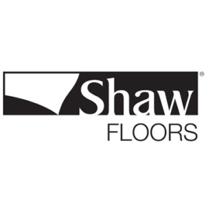 Shaw Floors Black and White logo